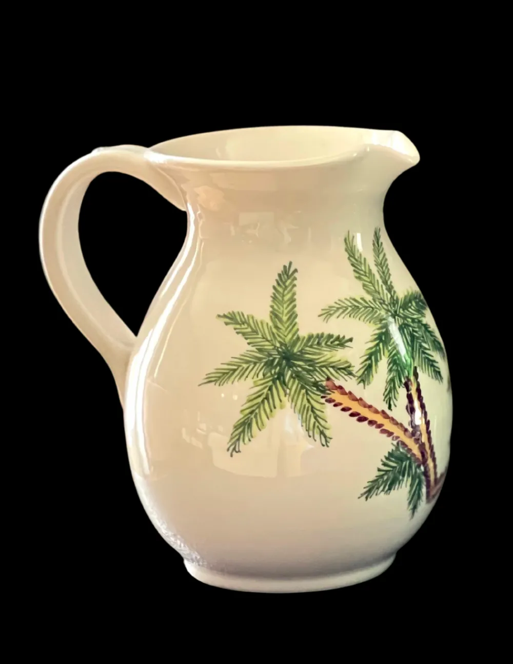 Sveva's Home Dinnerware|Palm Tree Everywhere Jug, Set of 2