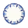 Este Ceramiche Dinnerware|Palmetta Dessert Plates in Blue, Set of 6