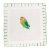 Francesca Miranda Place Settings & Linens|Parakeet Cocktail Napkin, Set of 4