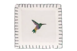 Francesca Miranda Place Settings & Linens|Parakeet Cocktail Napkin, Set of 4