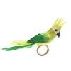 Kim Seybert Place Settings & Linens|Parakeet Napkin Ring in Green, Set of 4