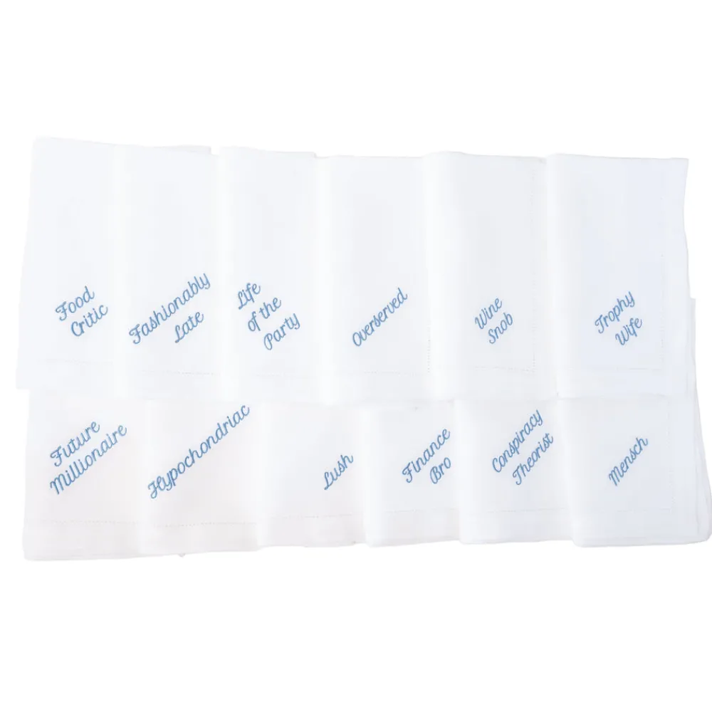 No Reservations Place Settings & Linens|Party Archetype Dinner Napkins, Set of 12