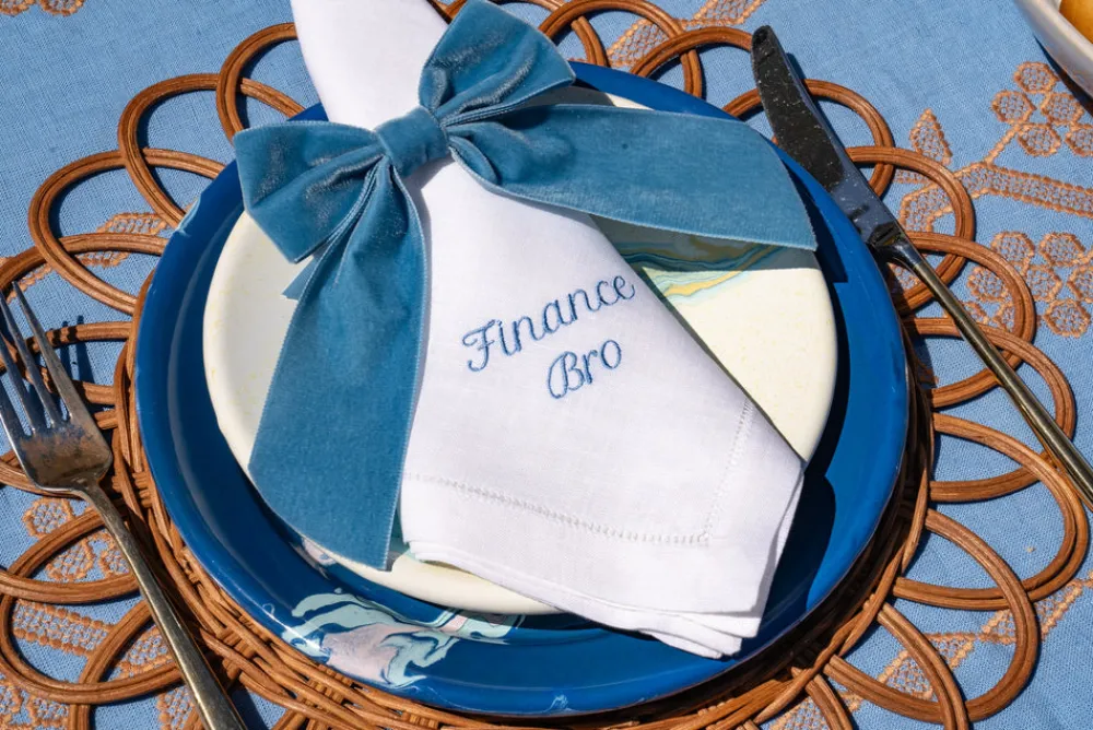 No Reservations Place Settings & Linens|Party Archetype Dinner Napkins, Set of 12