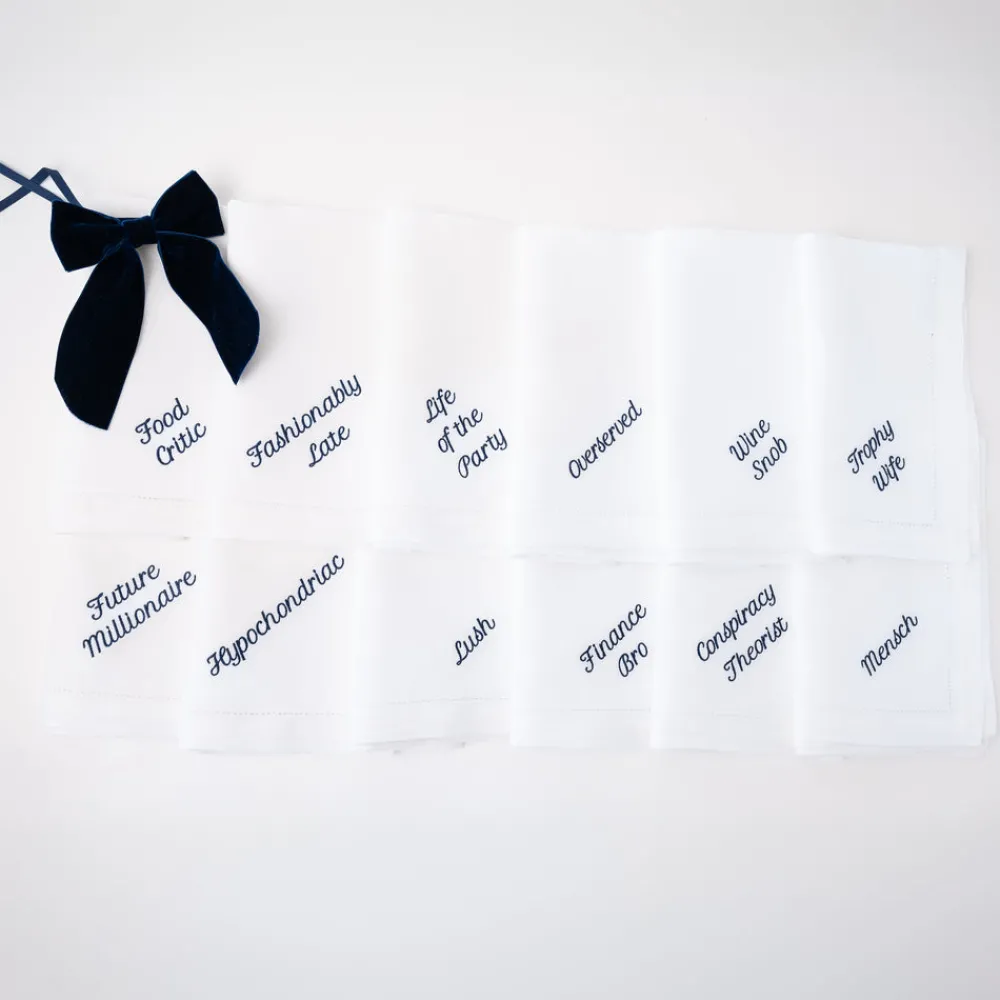 No Reservations Place Settings & Linens|Party Archetype Dinner Napkins, Set of 12