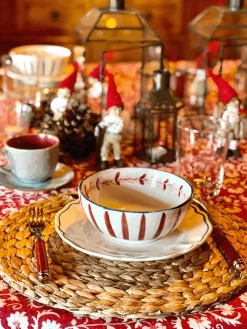 Sveva's Home Dinnerware|Pasta/Salad Bowl, Set of 2