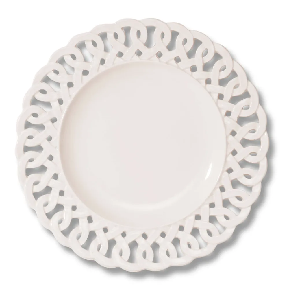 AERIN Dinnerware|Paulette Bread Plate White