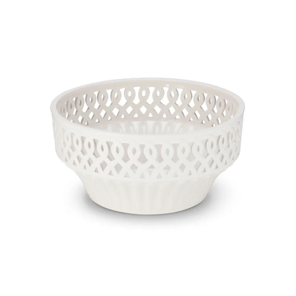 AERIN Dinnerware|Paulette Fruit Bowl in Cream