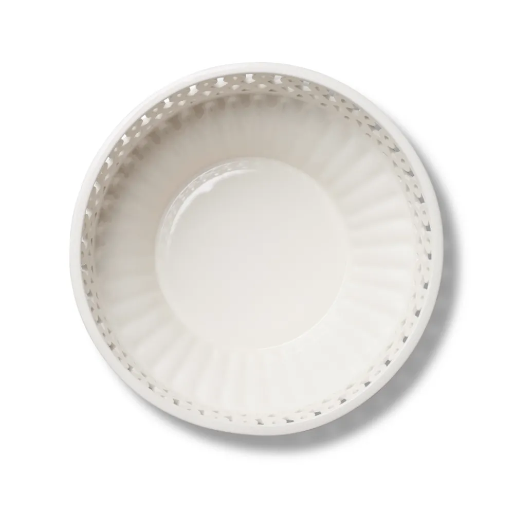AERIN Dinnerware|Paulette Fruit Bowl in Cream