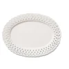 AERIN Dinnerware|Paulette Oval Platter in White