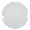 Costa Nova Dinnerware|Pearl Collection Dinner Plates in White, Set of 6