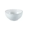 Costa Nova Dinnerware|Pearl Collection Fruit Bowls in White, Set of 6