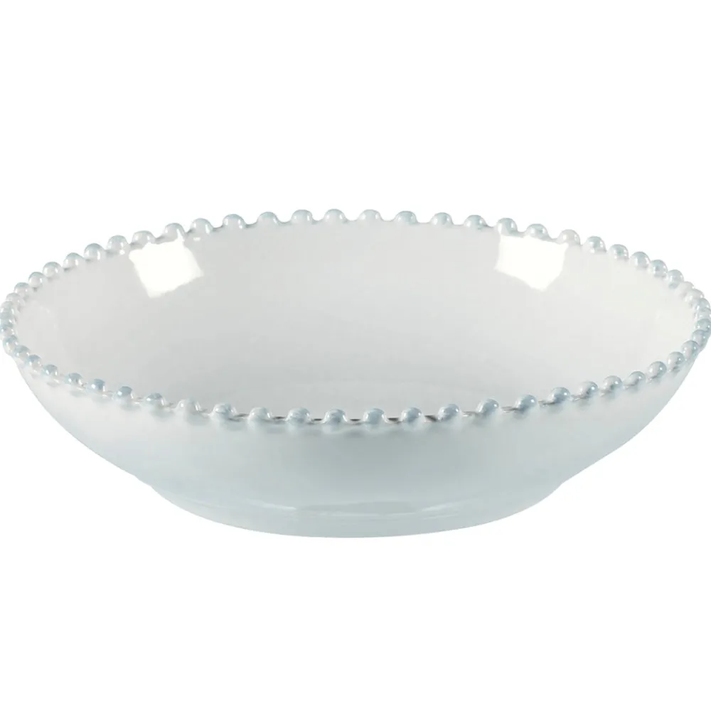 Costa Nova Dinnerware|Pearl Collection Pasta Bowls in White, Set of 6
