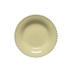 Costa Nova Dinnerware|Pearl Collection Pasta Plates in Lilly Green, Set of 6