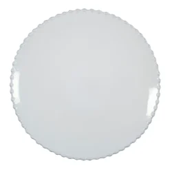 Costa Nova Dinnerware|Pearl Collection Salad Plates in White, Set of 6