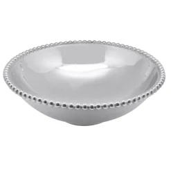 Mariposa Dinnerware|Pearled Large Serving Bowl