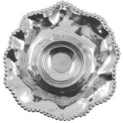 Mariposa Dinnerware|Pearled Wavy Chip & Dip