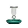 Issy Granger Candles|Pebble Glass Candlestick in Teal