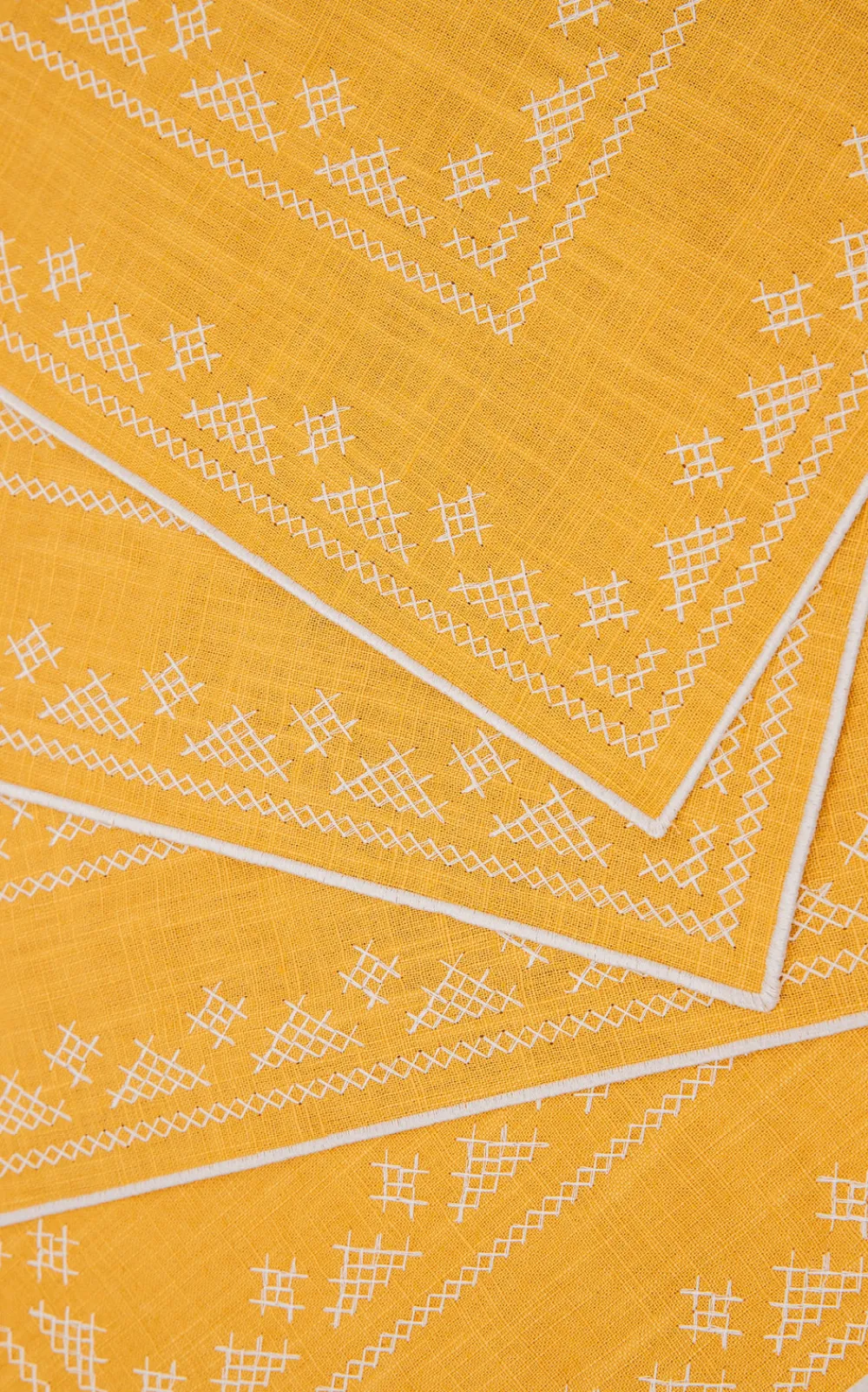 Esencial Hogar Place Settings & Linens|Pedralbes Placemats in Marigold, Set of 4