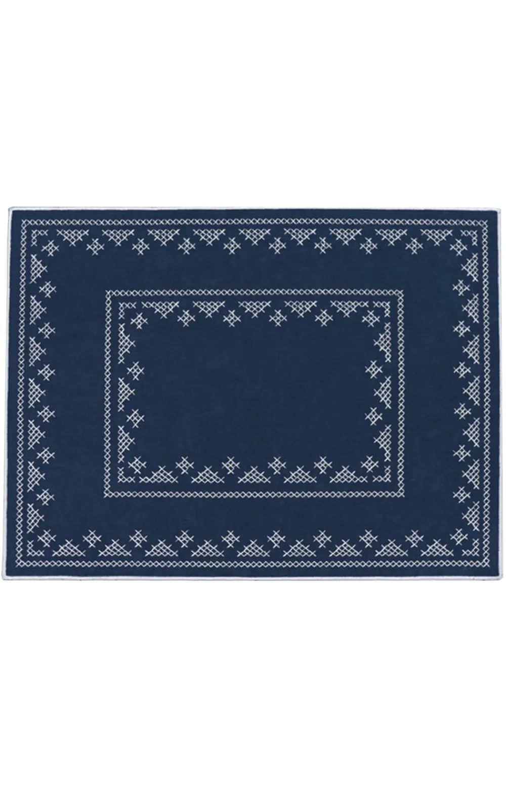 Esencial Hogar Place Settings & Linens|Pedralbes Placemats in Navy, Set of 4