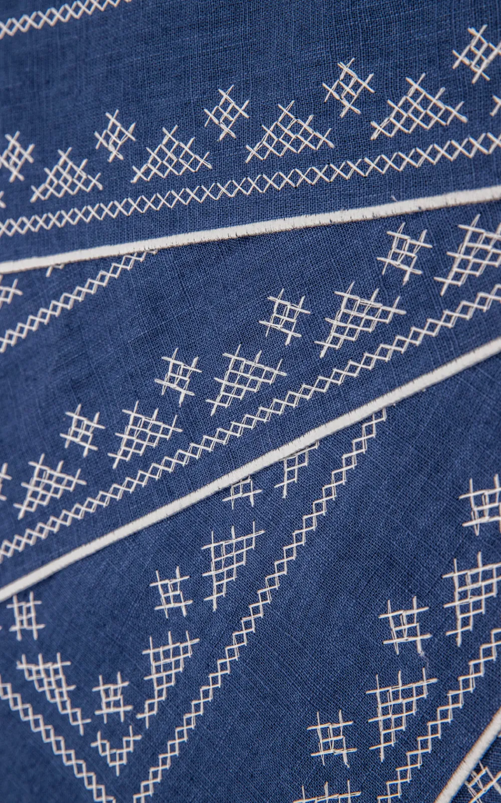 Esencial Hogar Place Settings & Linens|Pedralbes Placemats in Navy, Set of 4