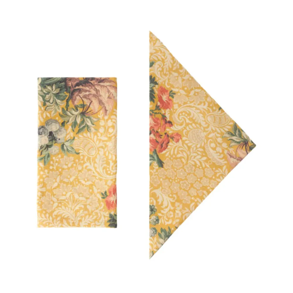 Cabana Place Settings & Linens|Peonia Napkins, Set of 4