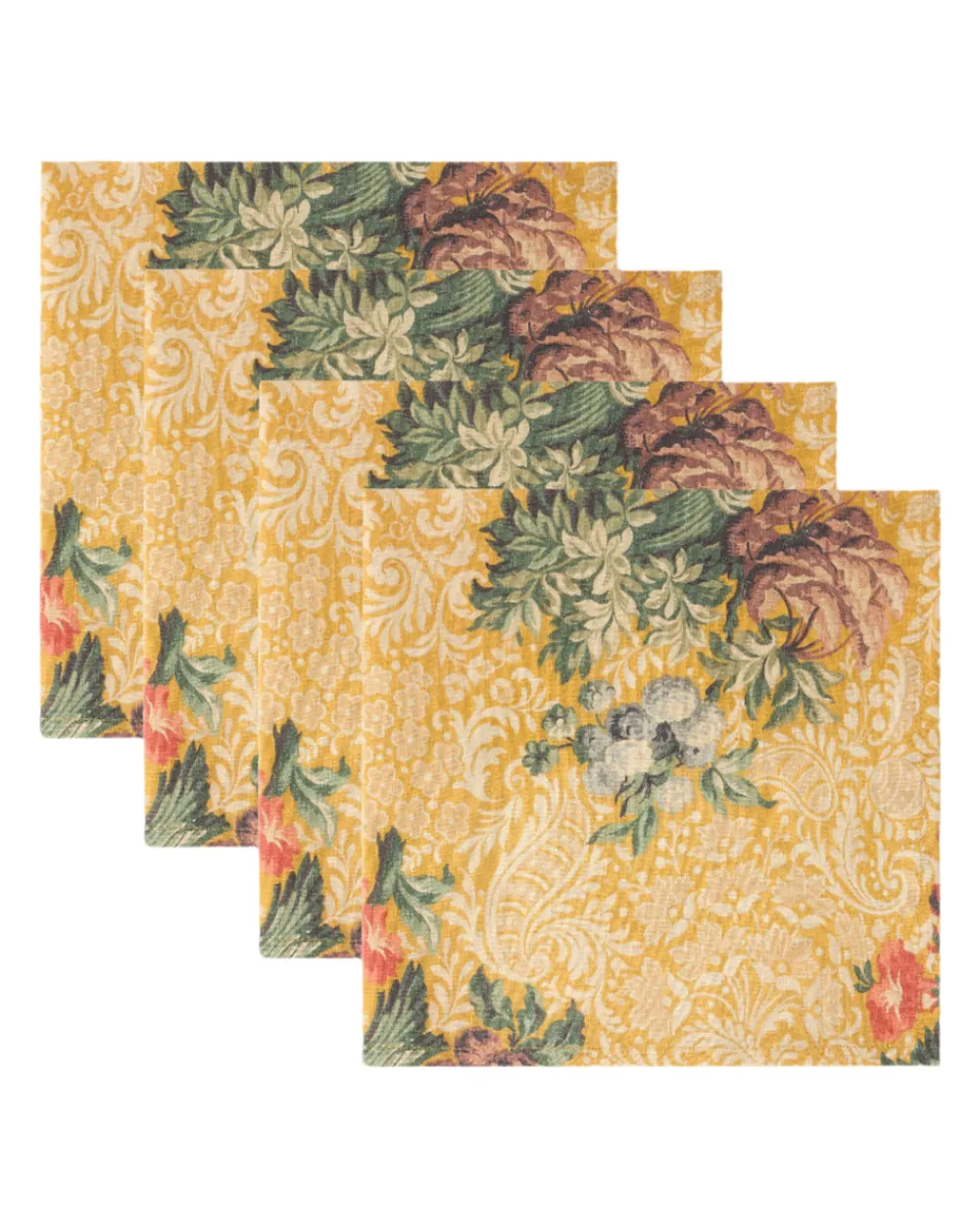 Cabana Place Settings & Linens|Peonia Napkins, Set of 4