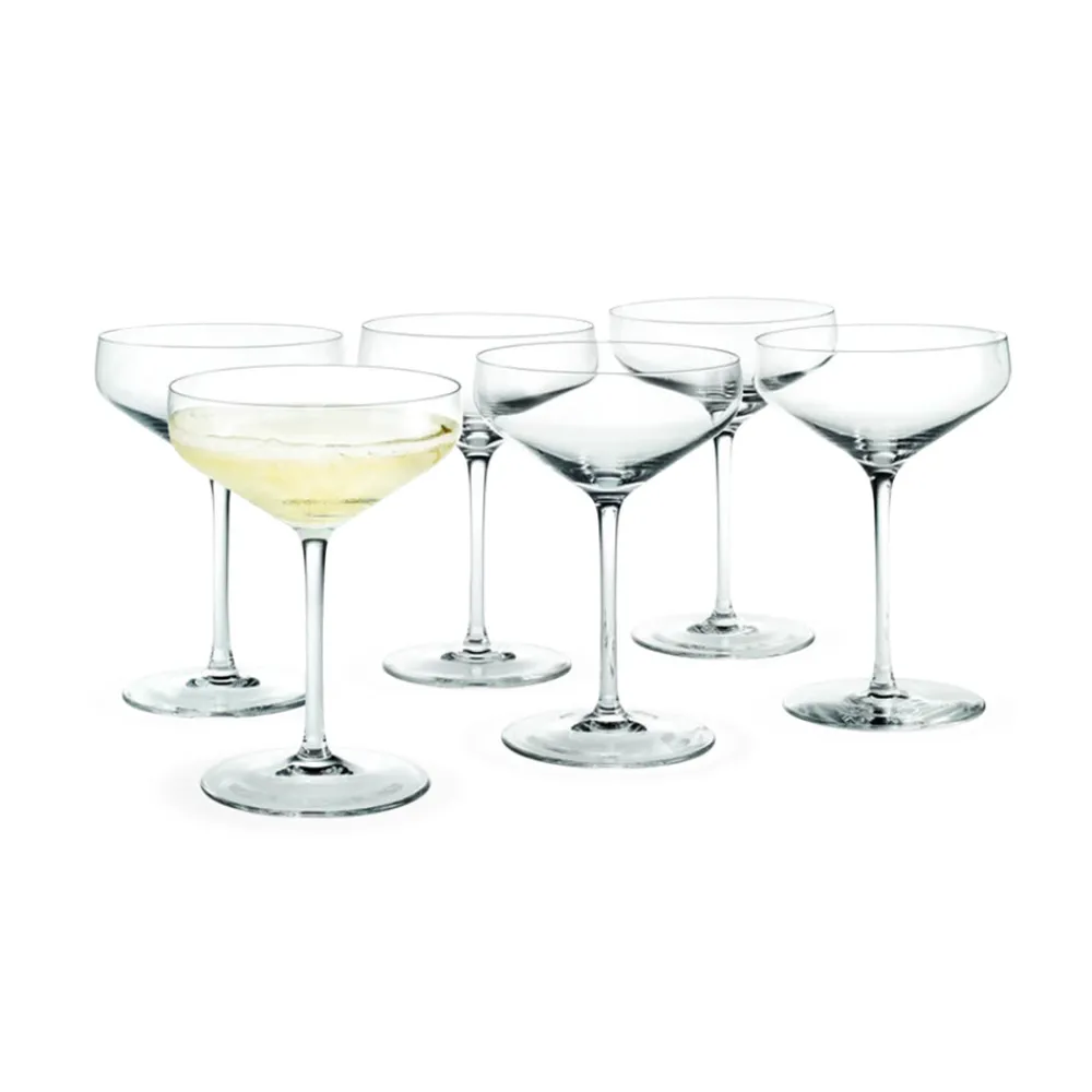 Holmegaard Glassware|Perfection Cocktail Glass Clear, Set of 6
