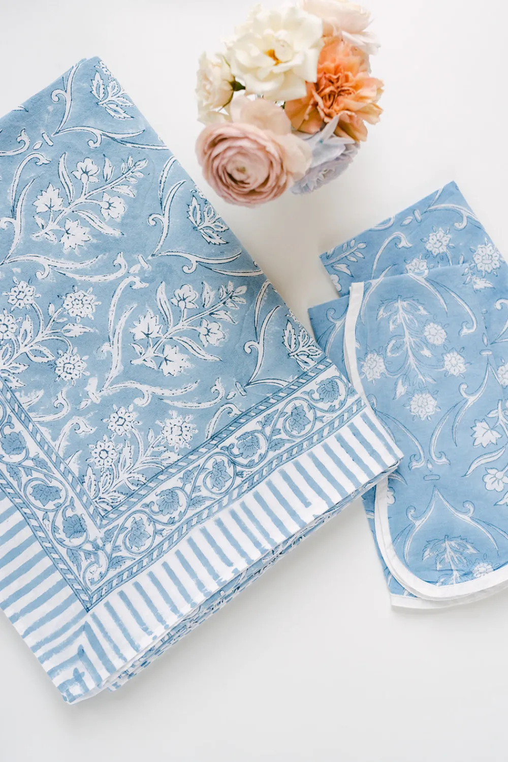 Nadia & Co Place Settings & Linens|Periwinkle Tablecloth