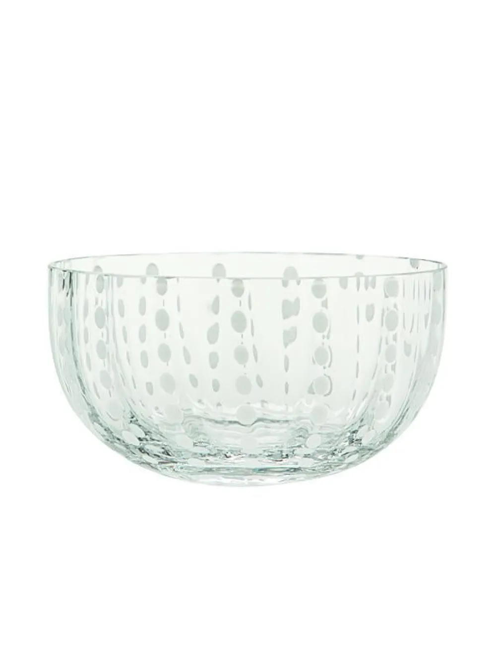 Zafferano Glassware|Perle Large Bowl