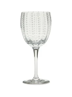 Zafferano Glassware|Perle Wine Goblet, Set of 2