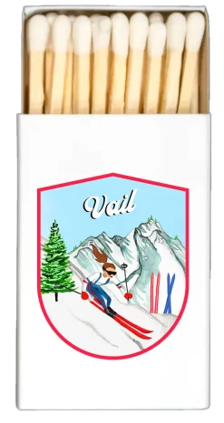 Thistle and Briar Studio Candles|Wedding Merch|Personalized Crest Matchbox