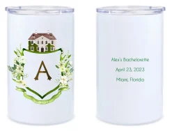 Thistle and Briar Studio Wedding Merch|Dinnerware|Personalized Crest Tumblers
