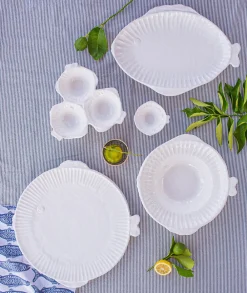 VIETRI Dinnerware|Pesce Serena Small Oval Platter