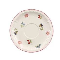 Villeroy & Boch Dinnerware|Petite Fleur Breakfast / Cream Soup Saucer in Multi