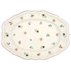 Villeroy & Boch Dinnerware|Petite Fleur Oval Platter in Multi