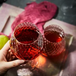 Caskata Glassware|Phoebe Clear Universal Wine Glasses, Set of 2