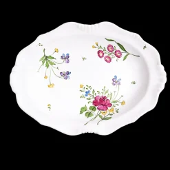 Z.d.G. Dinnerware|Picardie Medium Oval Dish in Florale