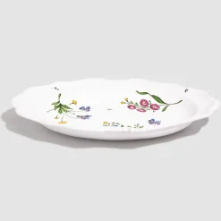 Z.d.G. Dinnerware|Picardie Medium Oval Dish in Florale