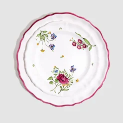 Z.d.G. Dinnerware|Picardie Salad Plate in Florale
