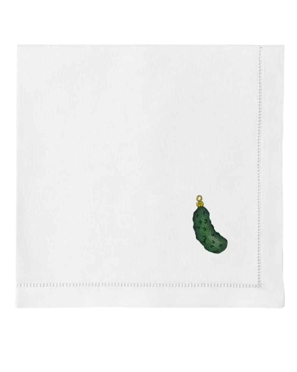 Henry Handwork Place Settings & Linens|Pickle Ornament Napkin