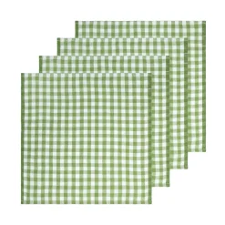 Caravan Place Settings & Linens|Picnic Napkin in Basil, Set of 4