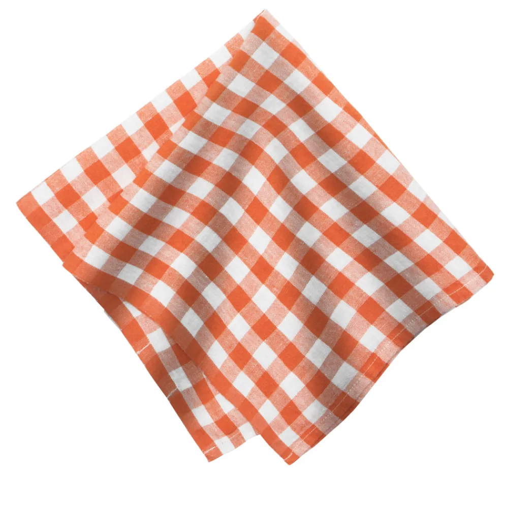 Caravan Place Settings & Linens|Picnic Napkin in Clemetine, Set of 4