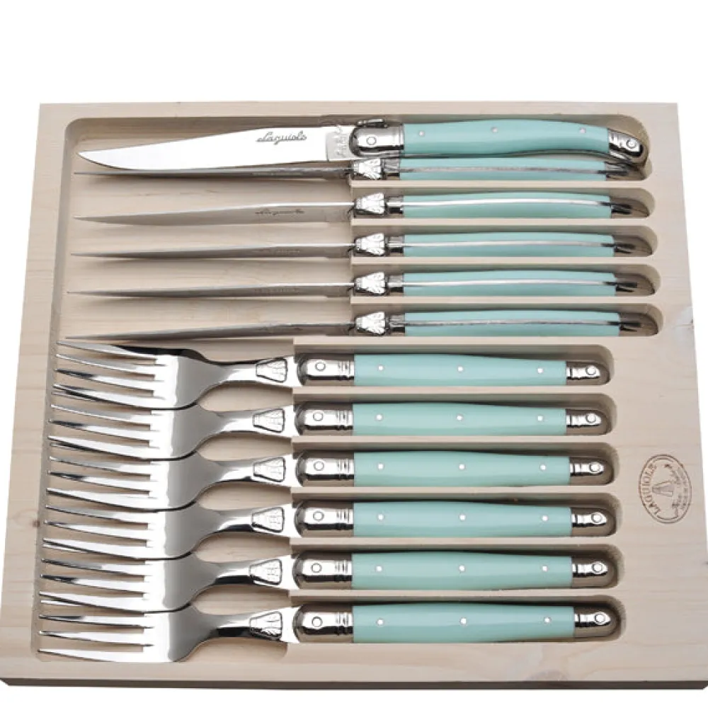 Jean Dubost Laguiole Flatware|12-Piece Flatware Set