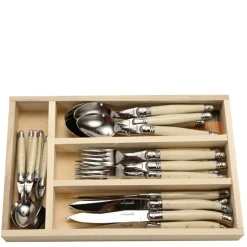 Jean Dubost Laguiole Flatware|24-Piece Flatware Set