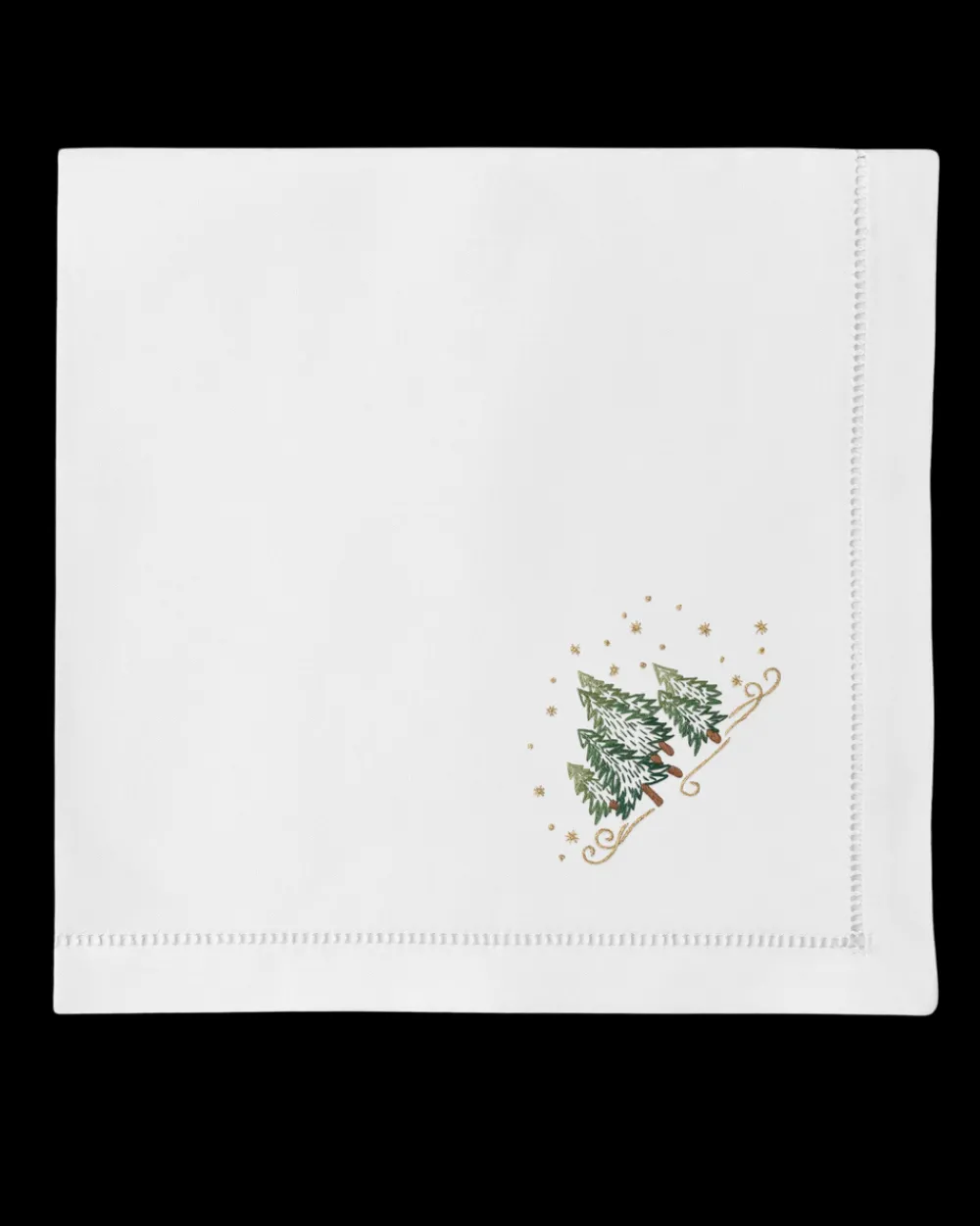Henry Handwork Place Settings & Linens|Pine Trees Napkin