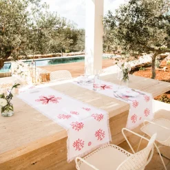 Cibelle Place Settings & Linens|Pink Corallo Table Runner