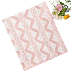 Mrs. Alice Place Settings & Linens|Pink Ikat Tablecloth