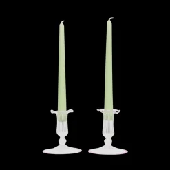 Maison Margaux Candles|Pink Isla Candleholder, Set of 2