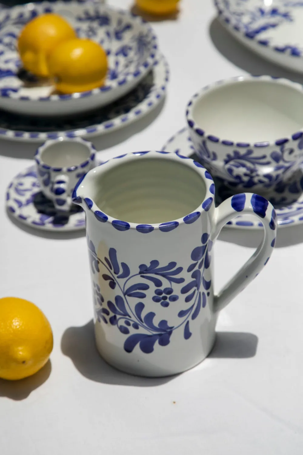 Piano Piano Nursery|Baby|Pitcher in Azul Classico