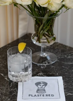 August Morgan Place Settings & Linens|Plastered Cocktail Napkins, Set of 4